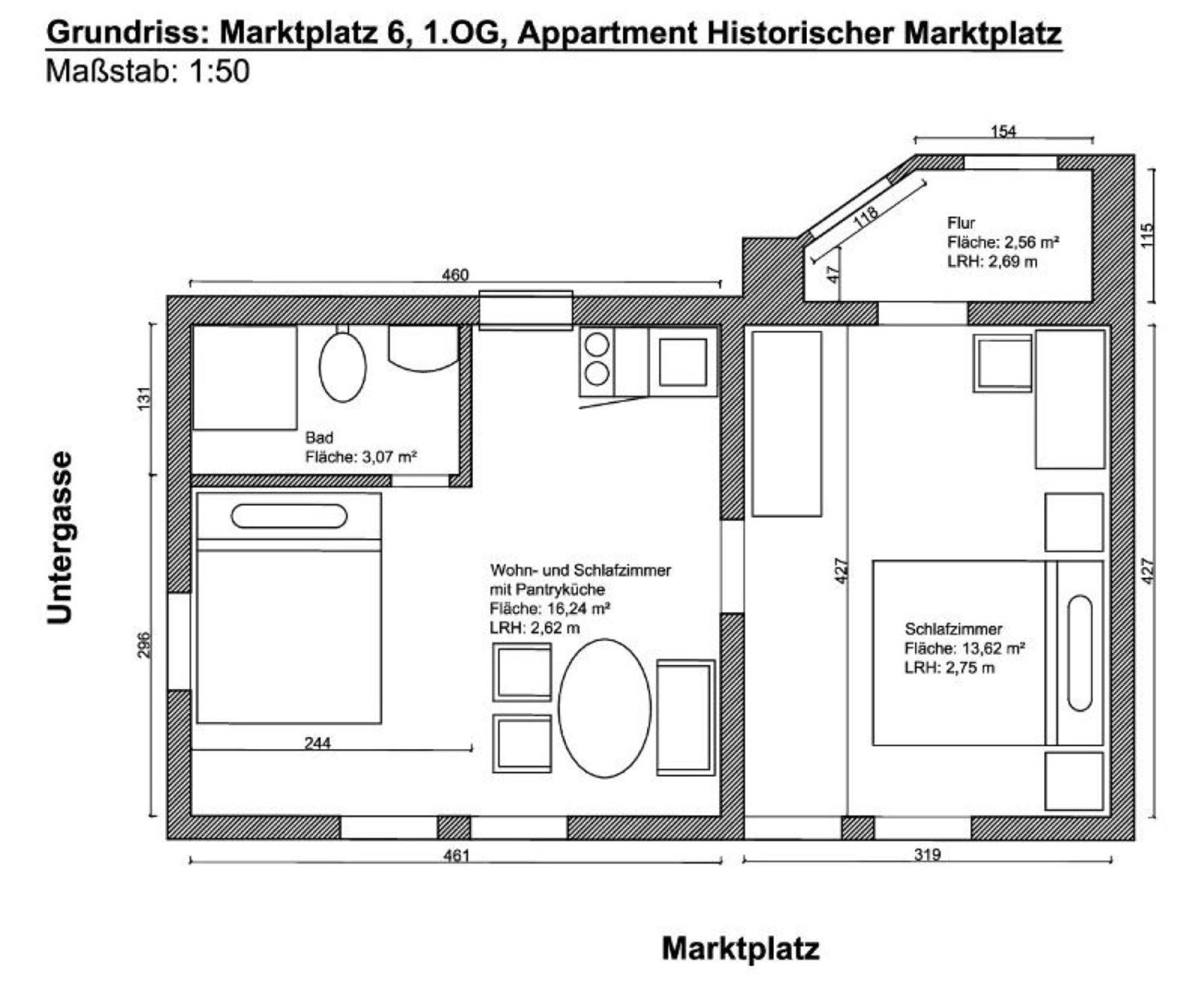 Historischer Marktplatz Appartement *